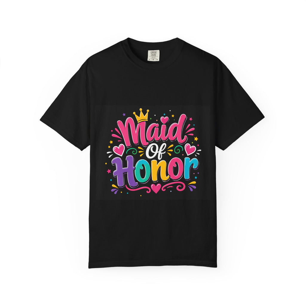 Maid of Honor T-Shirt | Bridal Party Tee, Bachelorette Shirt