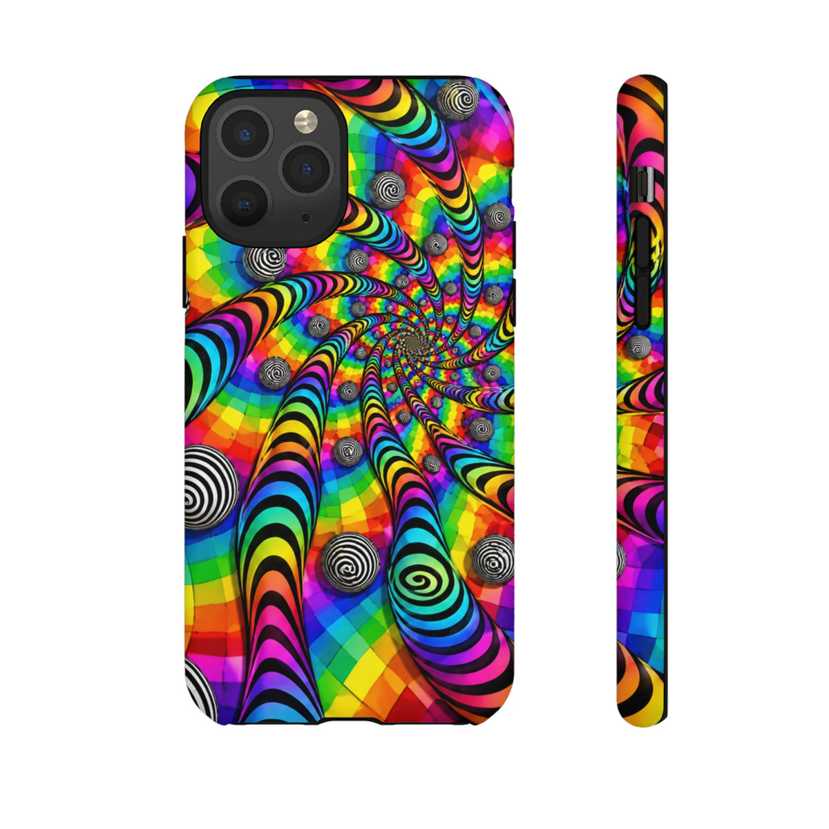 Psychedelic Spiral Optical Illusion Phone Case