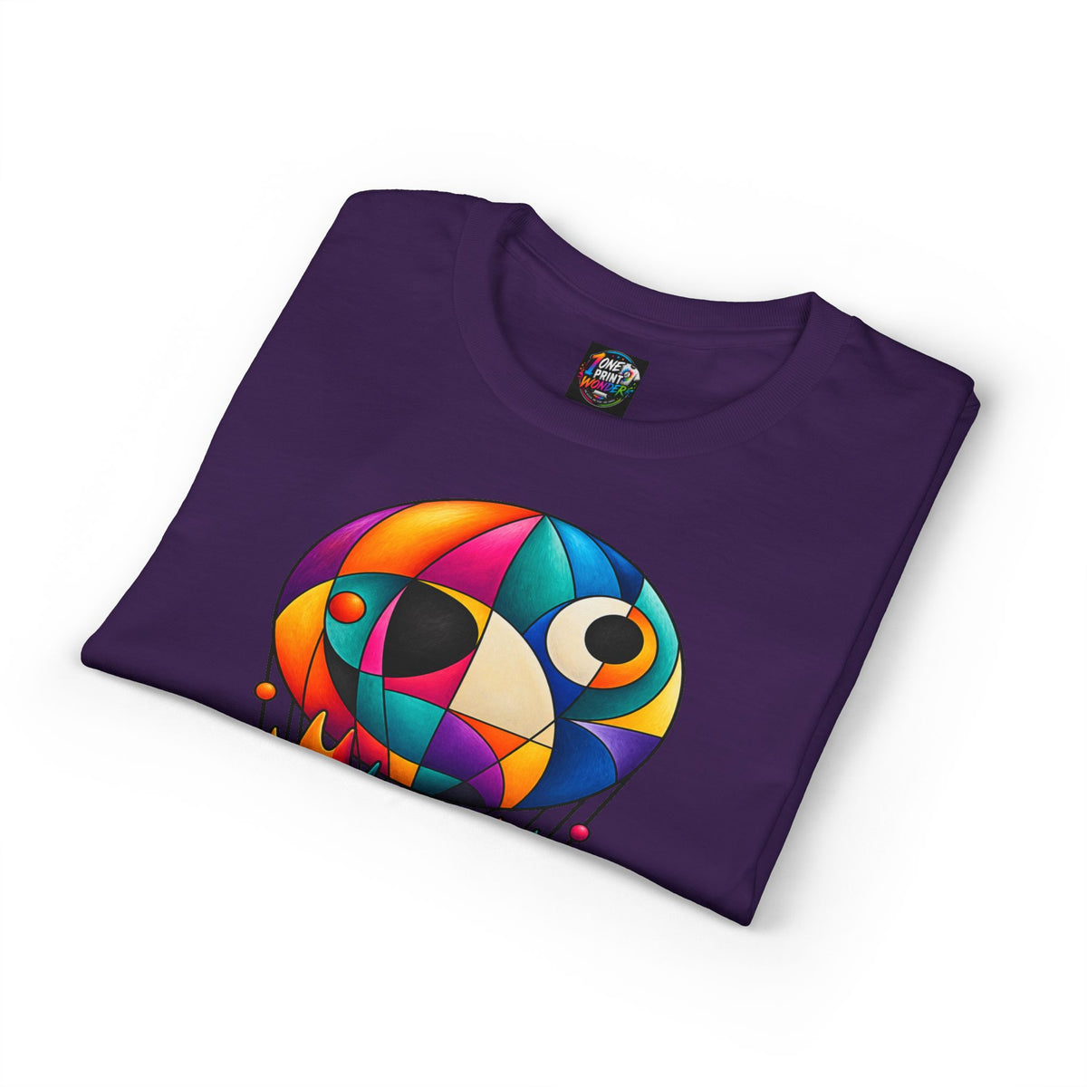 Colorful Geometric Hot Air Balloon T-Shirt