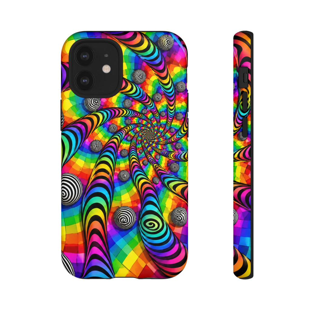 Psychedelic Spiral Optical Illusion Phone Case