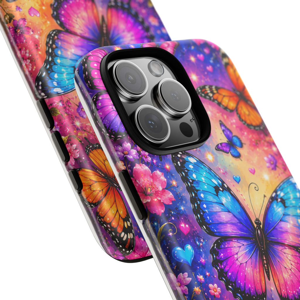 Colorful Butterfly Pattern Phone Case | Tough Cases