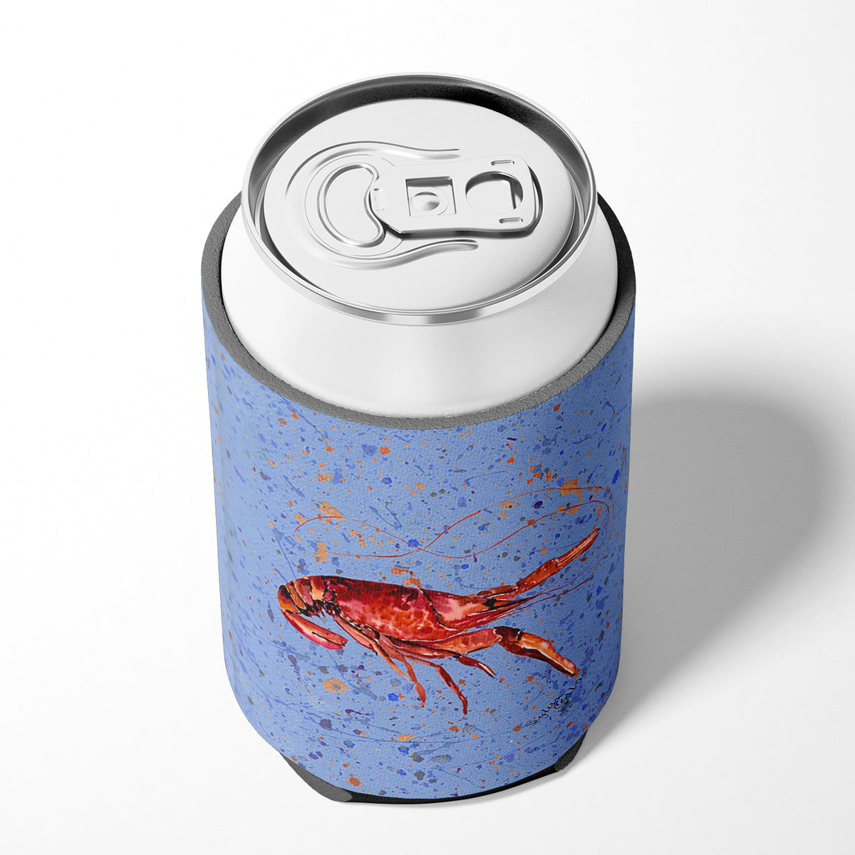 Crawfish Can or Bottle Hugger Cooler Sleeve for Standard 12 oz Cans, Insulated Foam Beer & Soda Can Hugger Reusable