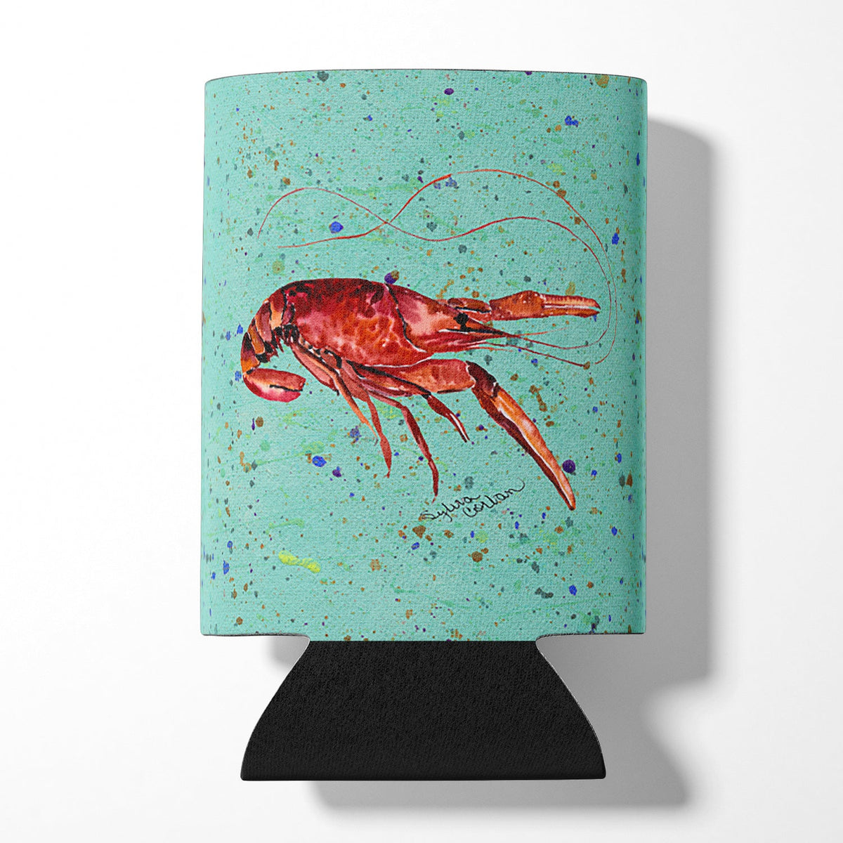 Crawfish Can or Bottle Hugger Cooler Sleeve for Standard 12 oz Cans, Insulated Foam Beer & Soda Can Hugger Reusable