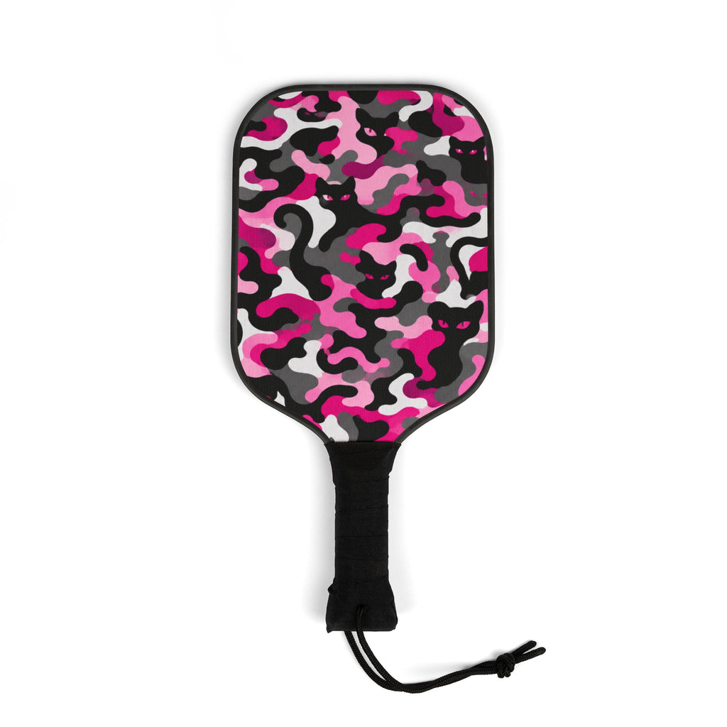 Pickleball Paddle Set - Pink Camo Pickleball Kit with 2 Paddles & Balls