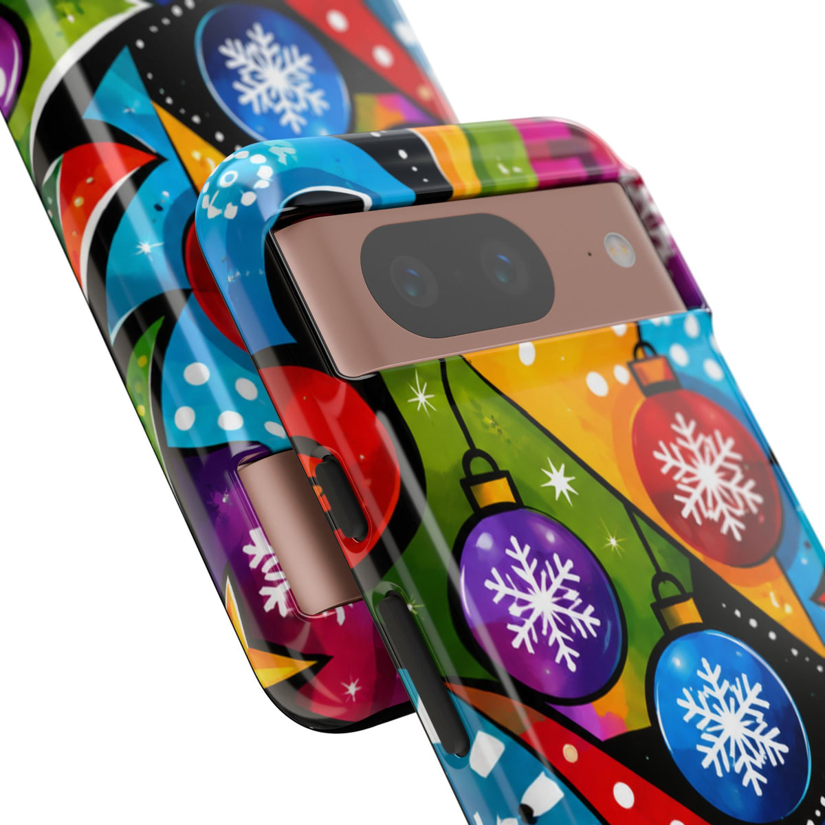 Holiday Ornament Phone Case — Colorful Festive Christmas Design