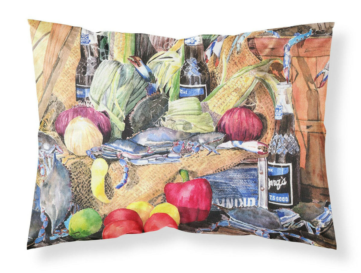 Barq's and Crabs Standard Pillowcase Lightweight Super Soft Easy Care Decorative Artwork Pillowcase, Standard