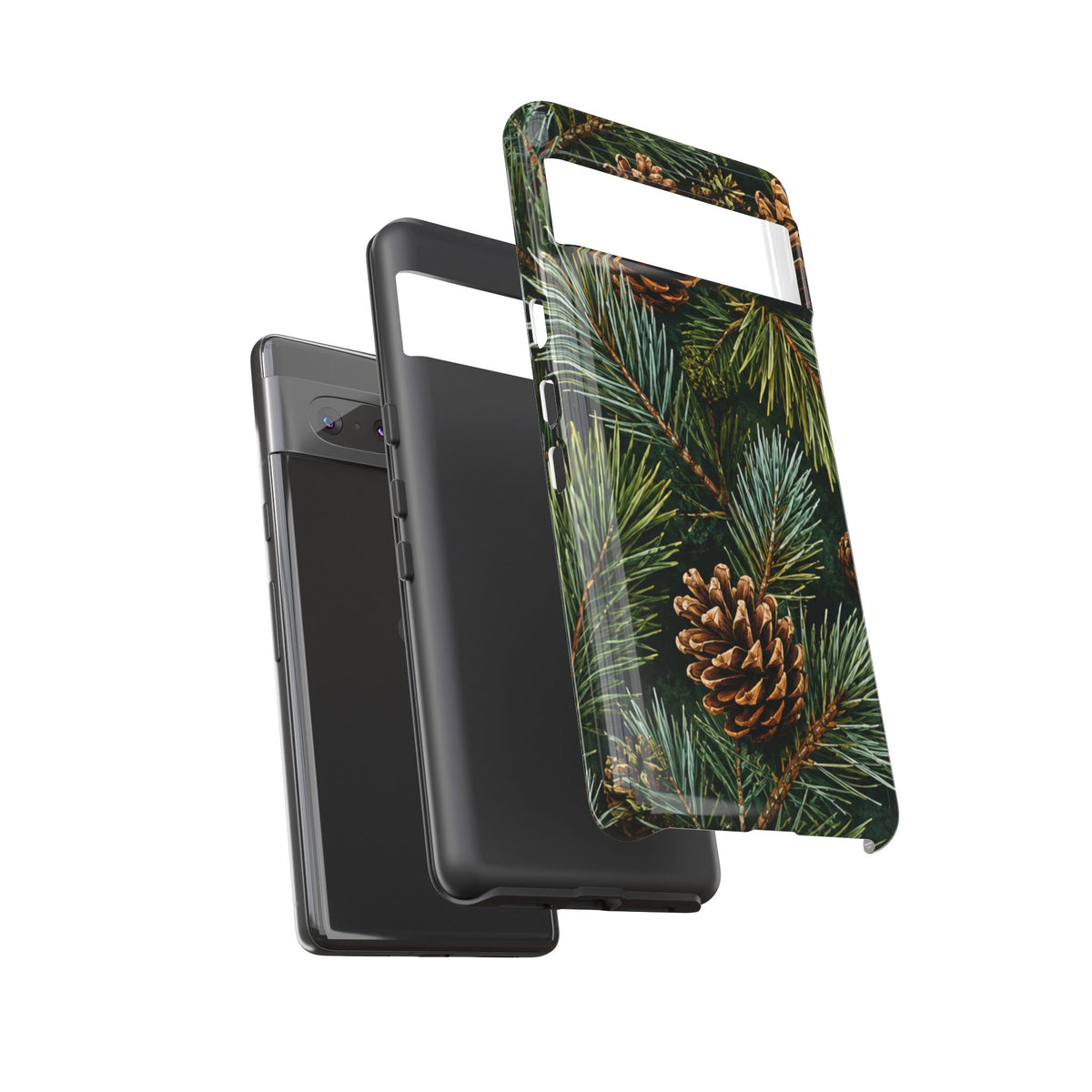 Pinecone Pines Phone Case — Festive Evergreen iPhone Cover