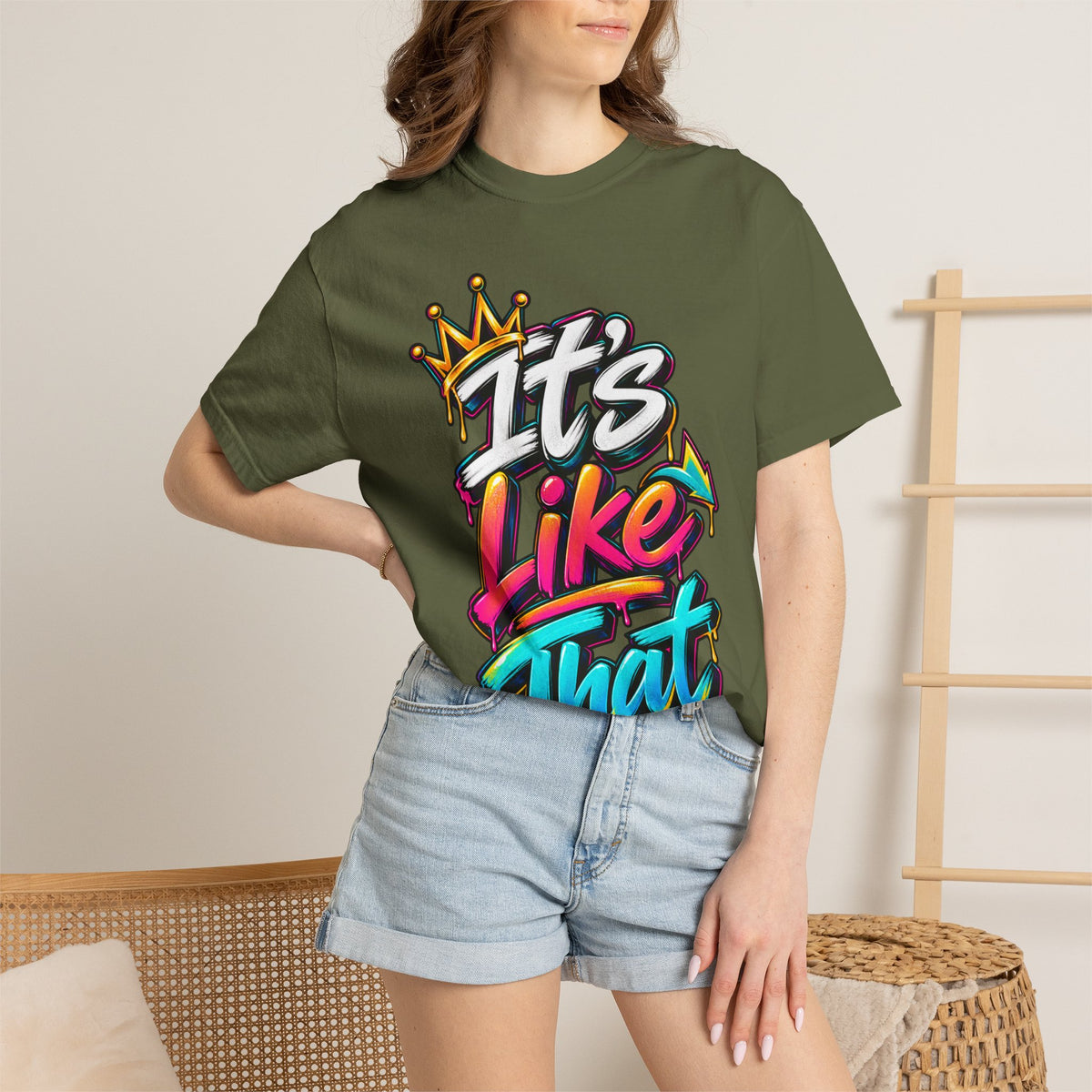 It's Like That Graphic T-Shirt — Retro Streetwear Tee