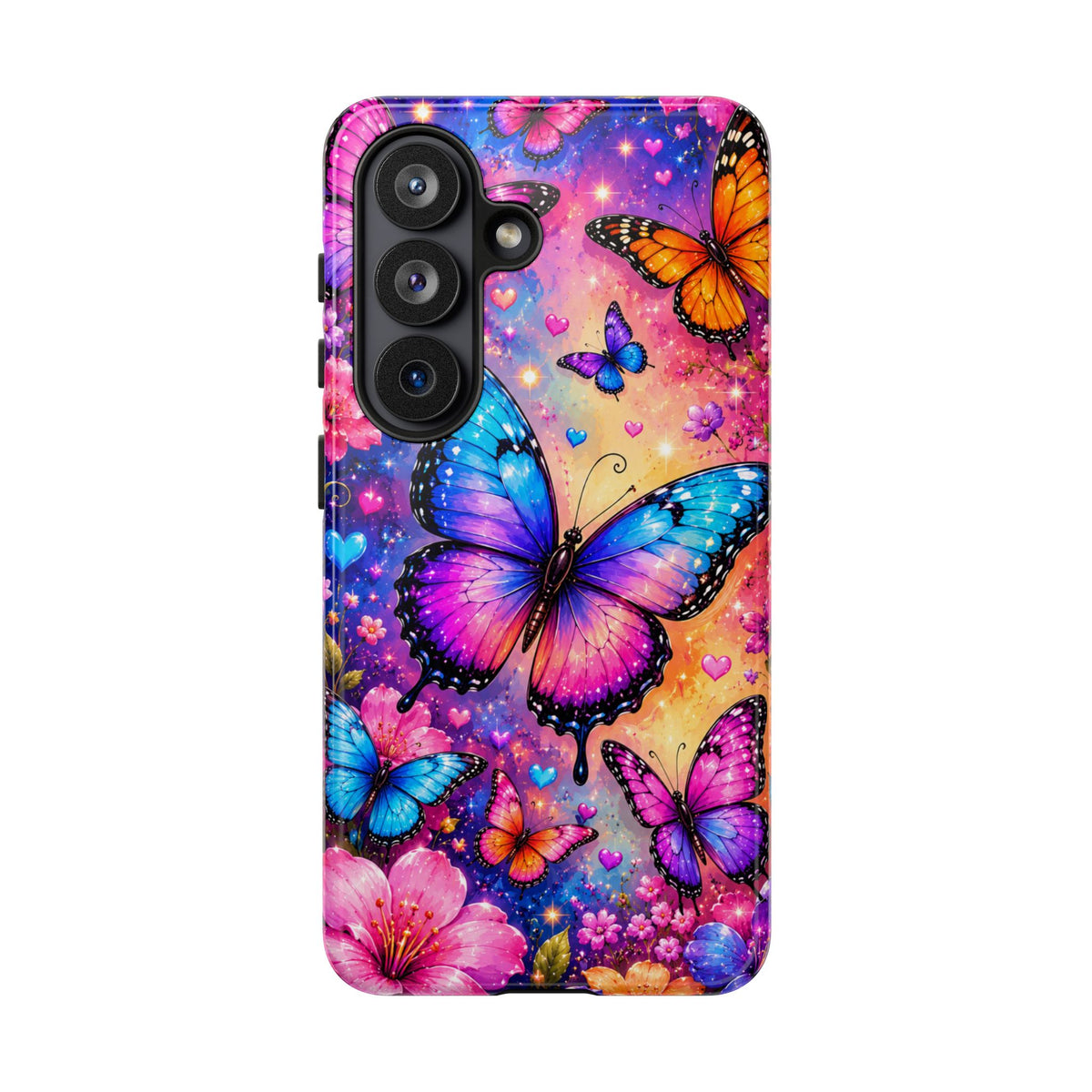 Colorful Butterfly Pattern Phone Case | Tough Cases