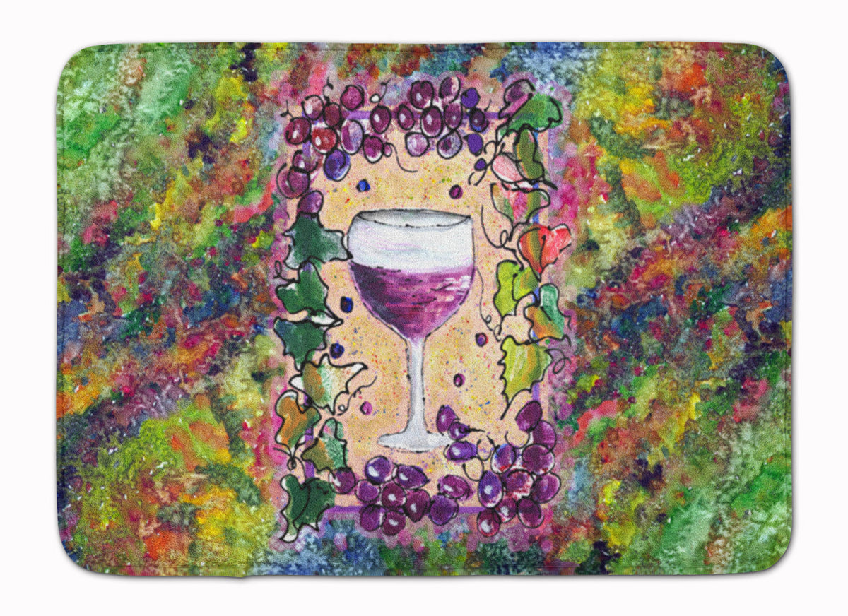 Wine Memory Foam Kitchen Mat Machine Washable Anti-Fatigue Cushion Comfort Bath or Kitchen Rug