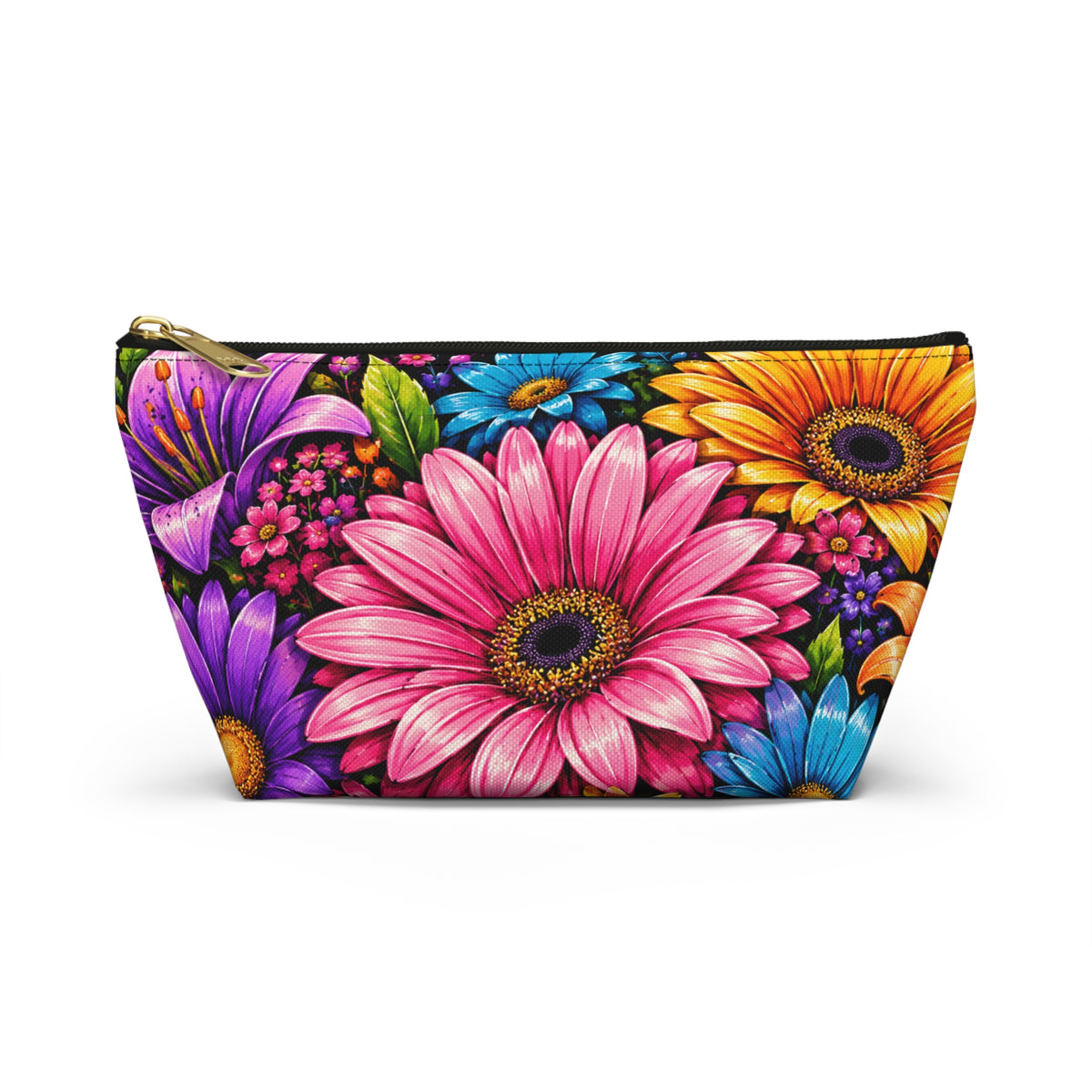 Floral Daisy Accessory Pouch