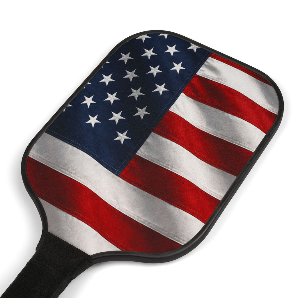 American Flag Pickleball Paddle Set – Patriotic Pickleball Kit with Balls