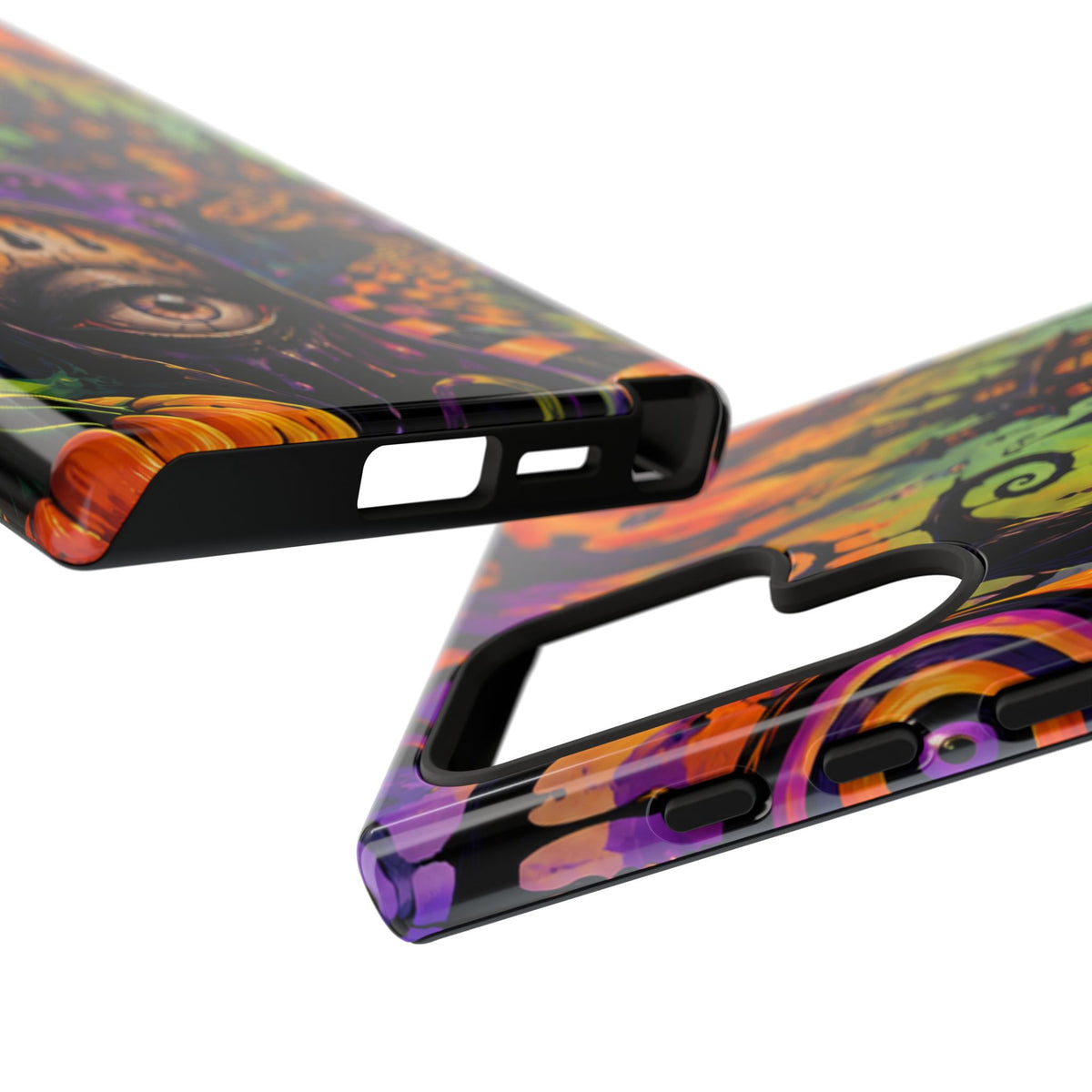 Phone Case — Psychedelic Haunted House Halloween Design