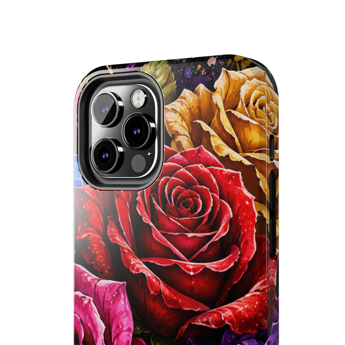 Tough Phone Case — Vibrant Rose Garden Protective Phone Cover