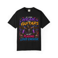 If I Can Hear The Guitars T-Shirt | Rock Drummer Graphic Tee