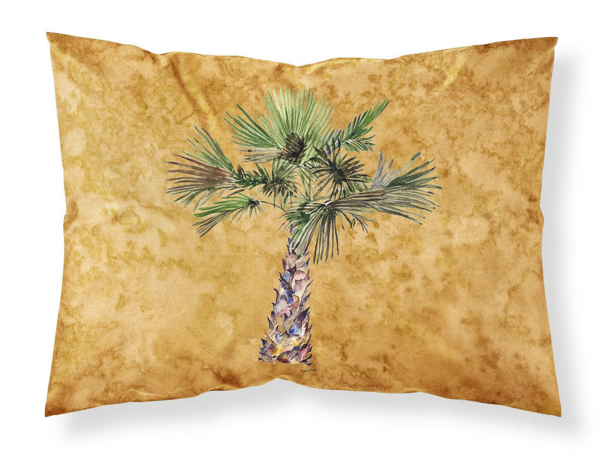 Palm Tree on Gold Standard Pillowcase Lightweight Super Soft Easy Care Decorative Artwork Pillowcase, Standard