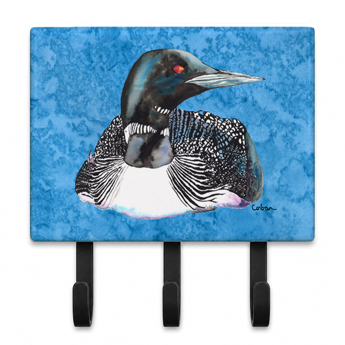 Loon Leash or Key Holder Wall Hooks, Coat Rack Wall Mount, for Hanging Keys, Towels, Aprons, Leashes