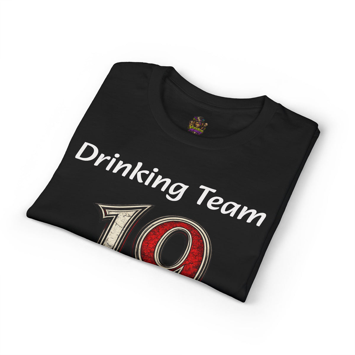 Drinking Team All Stars - Number 19 T-Shirt | Retro Athletic Jersey Style