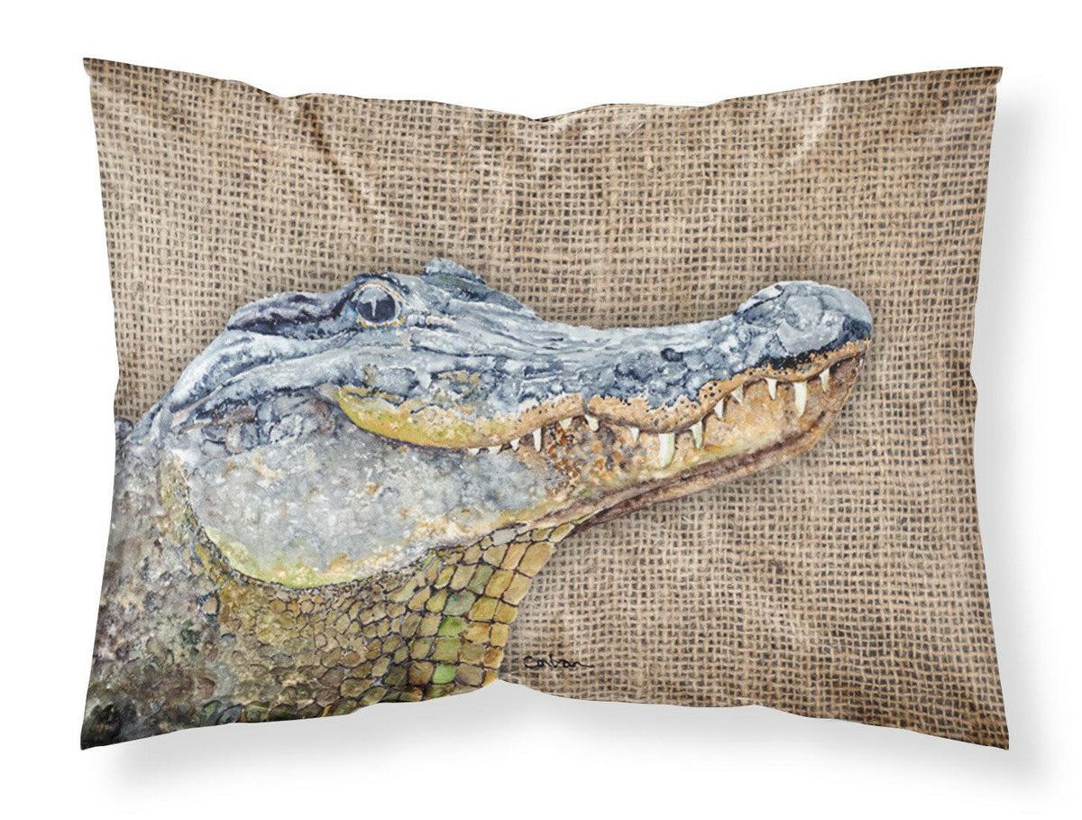 Alligator Standard Pillowcase Lightweight Super Soft Easy Care Decorative Artwork Pillowcase, Standard