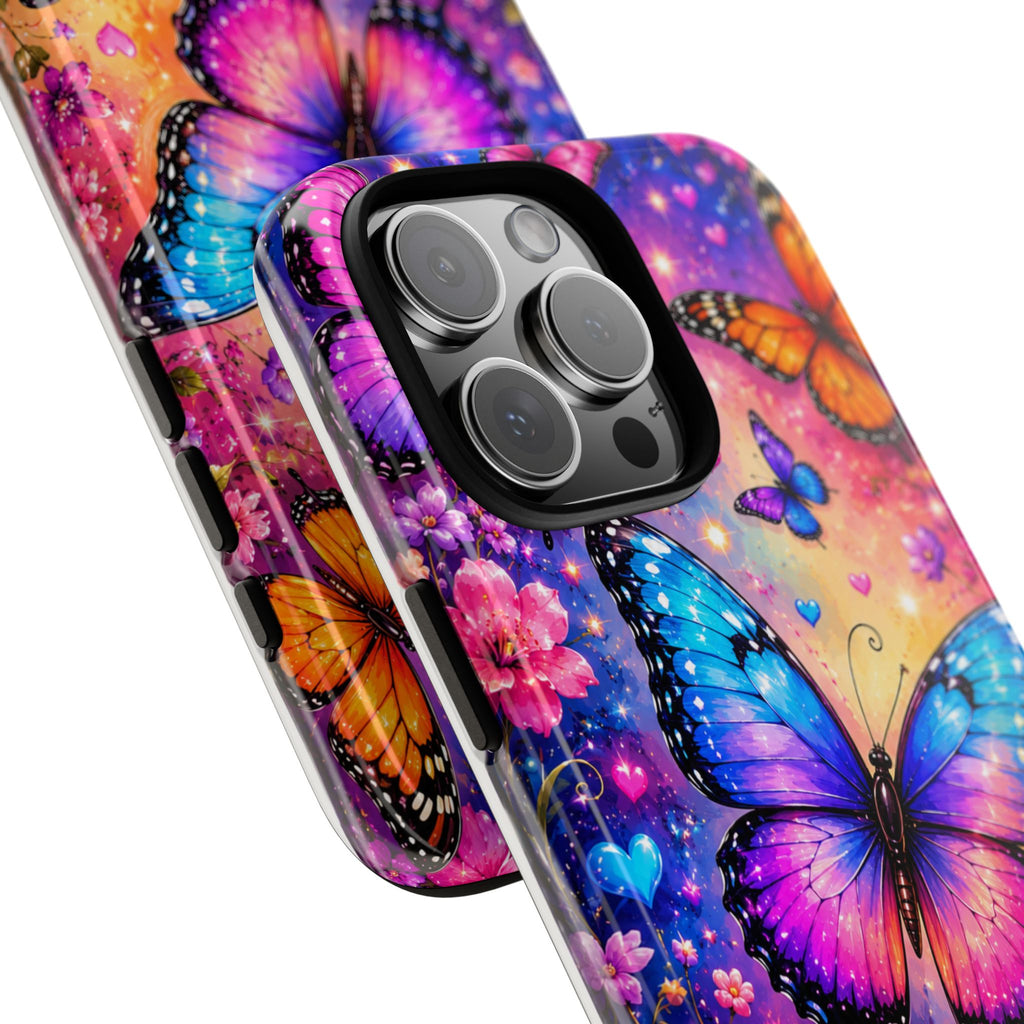 Colorful Butterfly Pattern Phone Case | Tough Cases