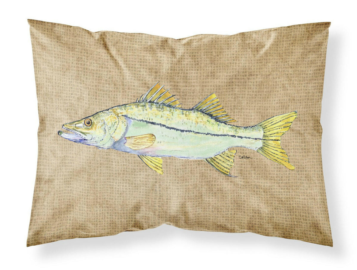 Snook Standard Pillowcase Lightweight Super Soft Easy Care Decorative Artwork Pillowcase, Standard