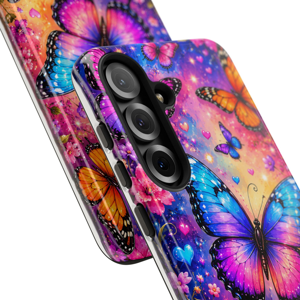 Colorful Butterfly Pattern Phone Case | Tough Cases