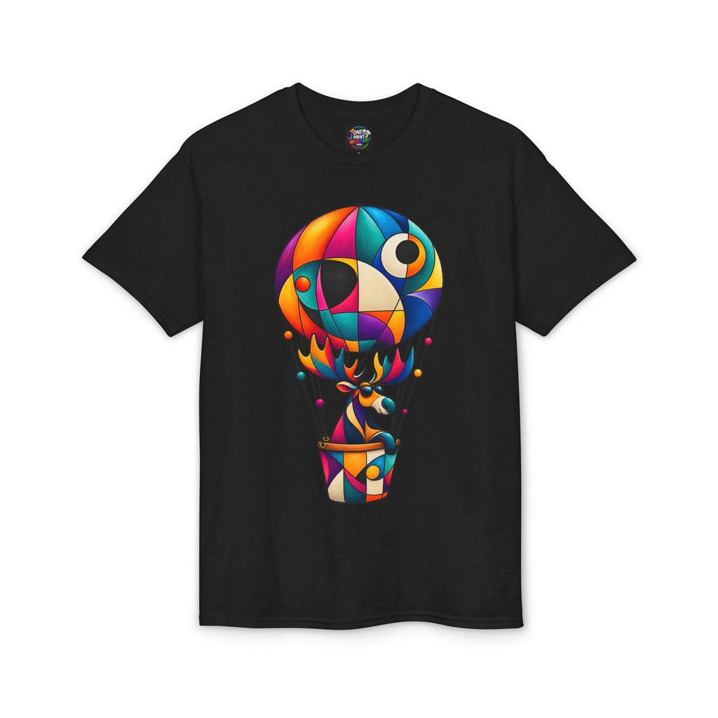 Colorful Geometric Hot Air Balloon T-Shirt