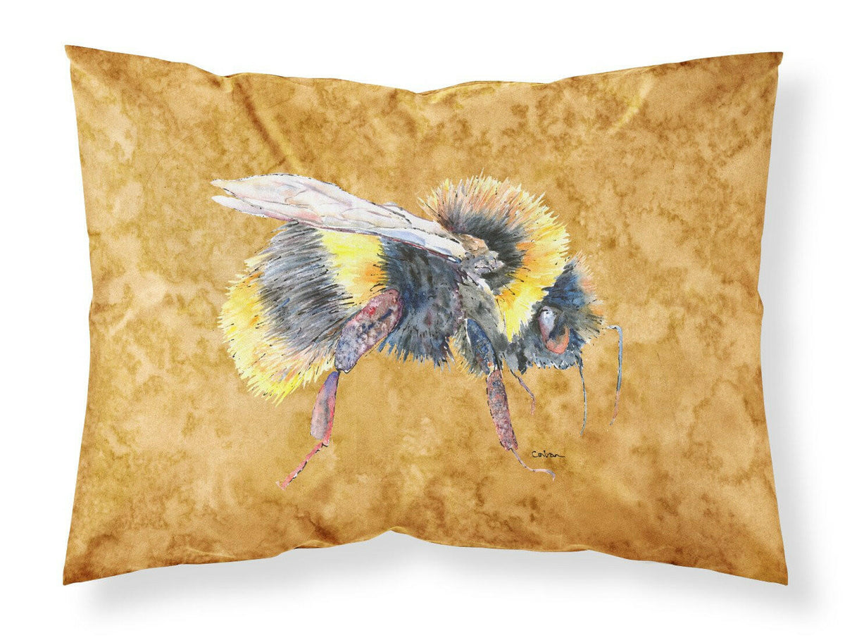 Bee on Gold Standard Pillowcase Lightweight Super Soft Easy Care Decorative Artwork Pillowcase, Standard