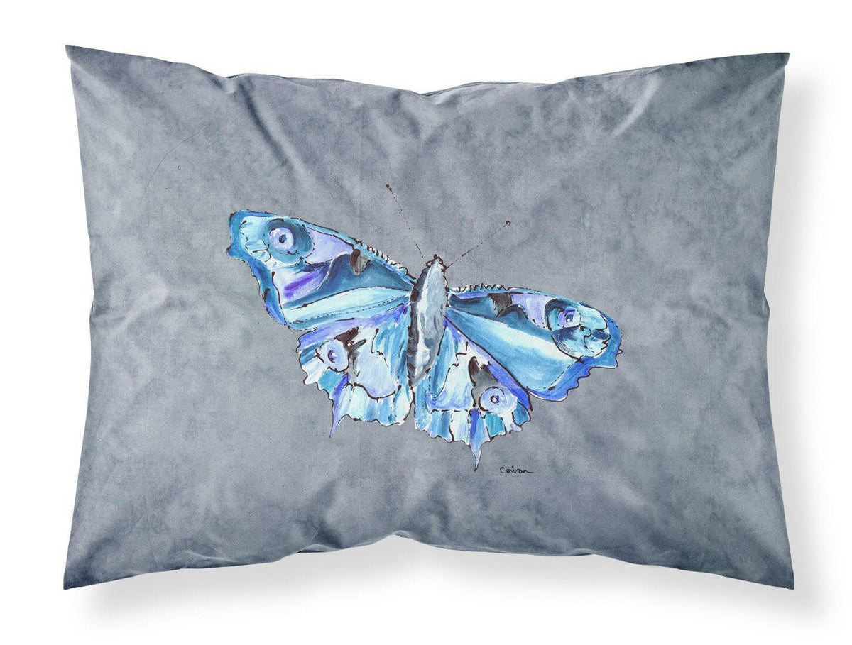 Butterfly on Gray Standard Pillowcase Lightweight Super Soft Easy Care Decorative Artwork Pillowcase, Standard