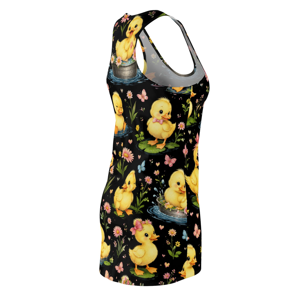 Women's Cut & Sew Racerback Dress (AOP)