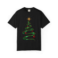 Minimal Swirl Christmas Tree T-Shirt