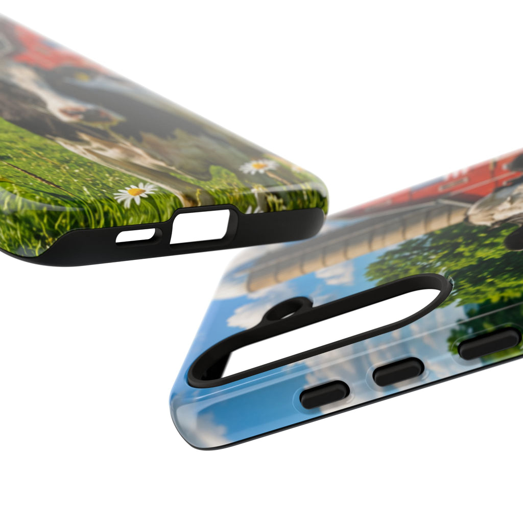 Cow Farm Phone Case — Rustic Barnyard iPhone Cover