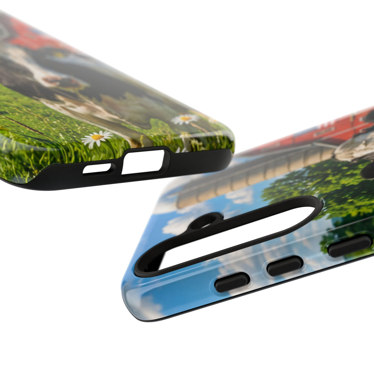Cow Farm Phone Case — Rustic Barnyard iPhone Cover