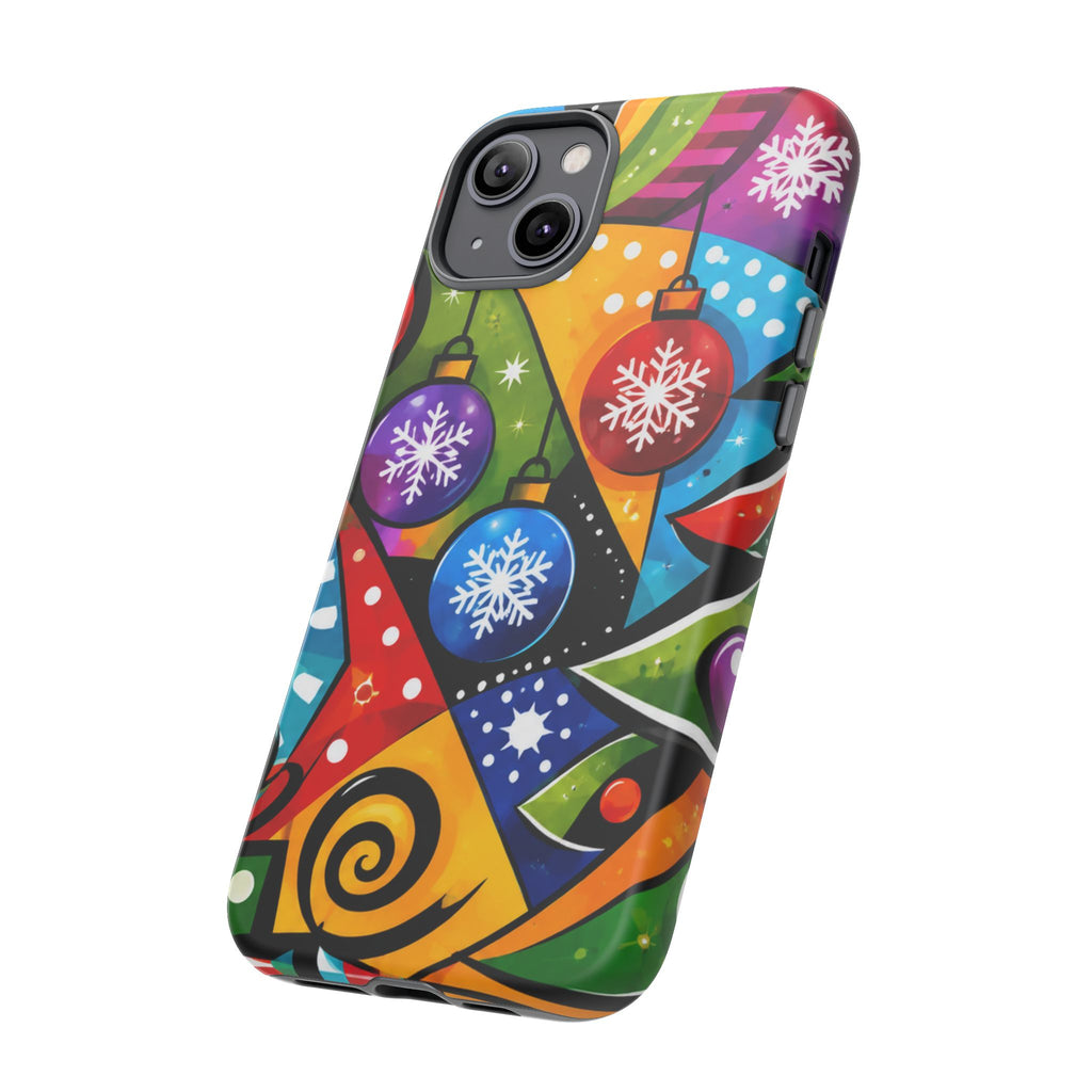 Holiday Ornament Phone Case — Colorful Festive Christmas Design