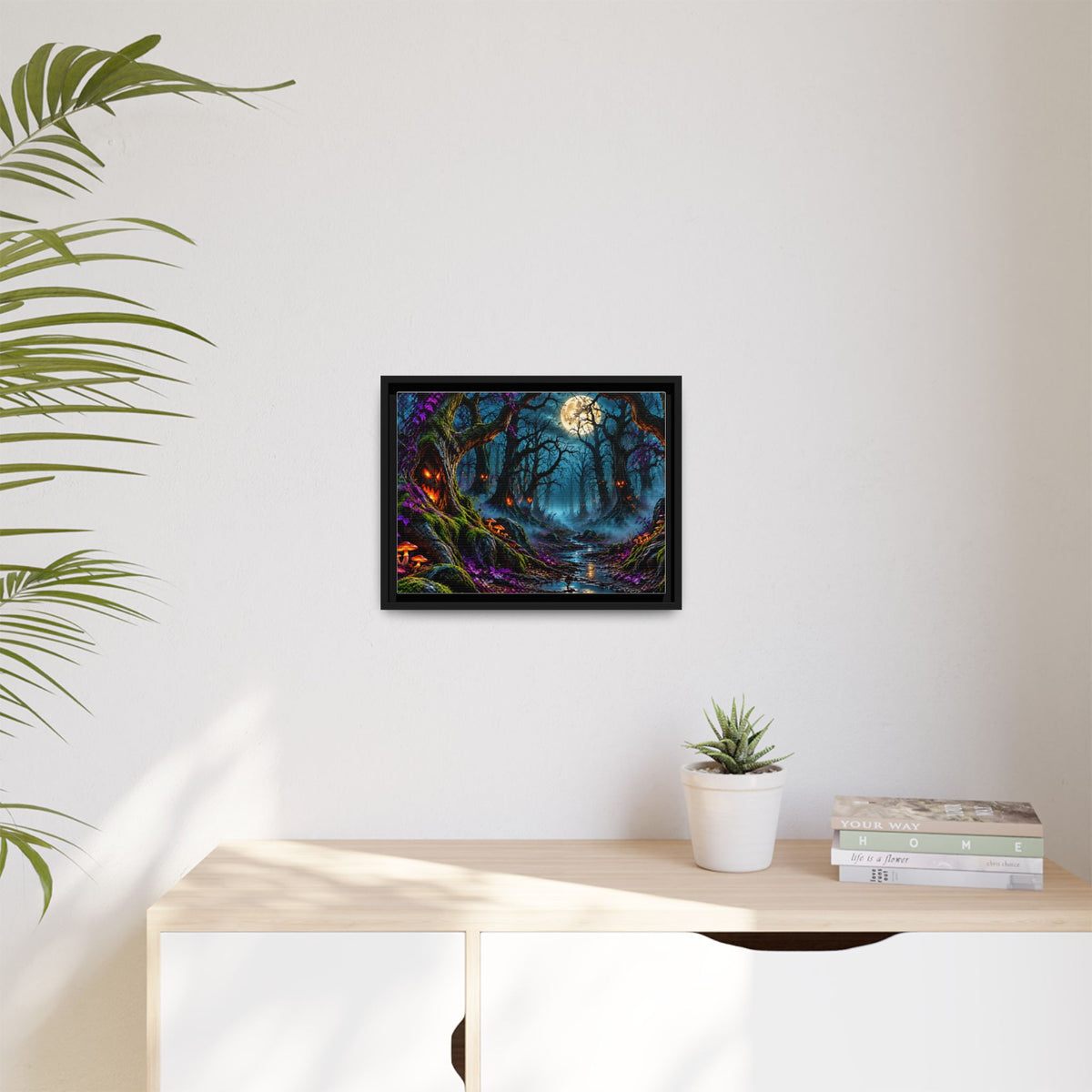 Matte Canvas, Framed (Multi-color)