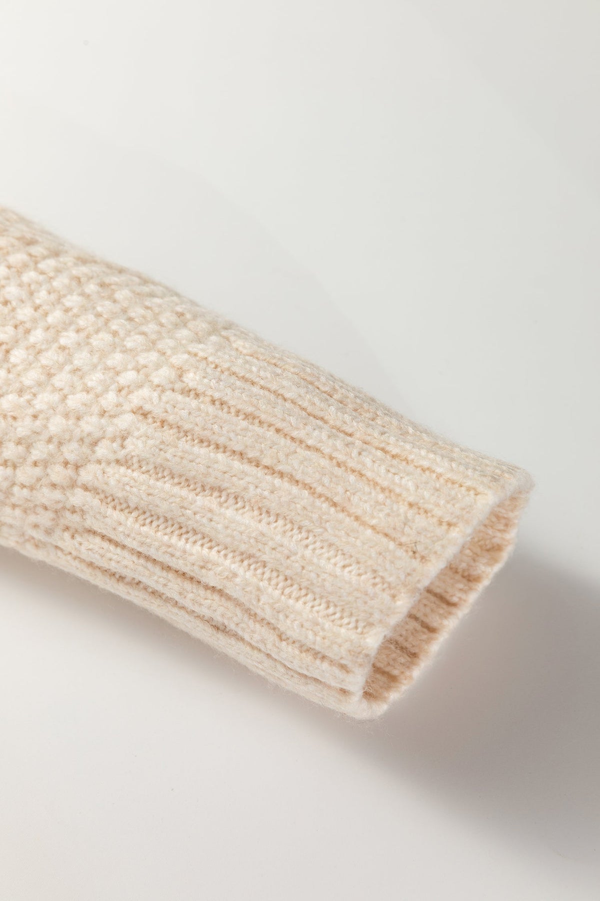 Cable Knit Drop Shoulder Sweater Dress