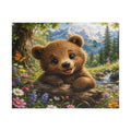 Cute Bear Puzzle – Scenic Forest Baby Bear Jigsaw (110–1014 Pieces)