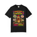 Sometimes I Get So High chicken graphic T-shirt | humorous psychedelic tee