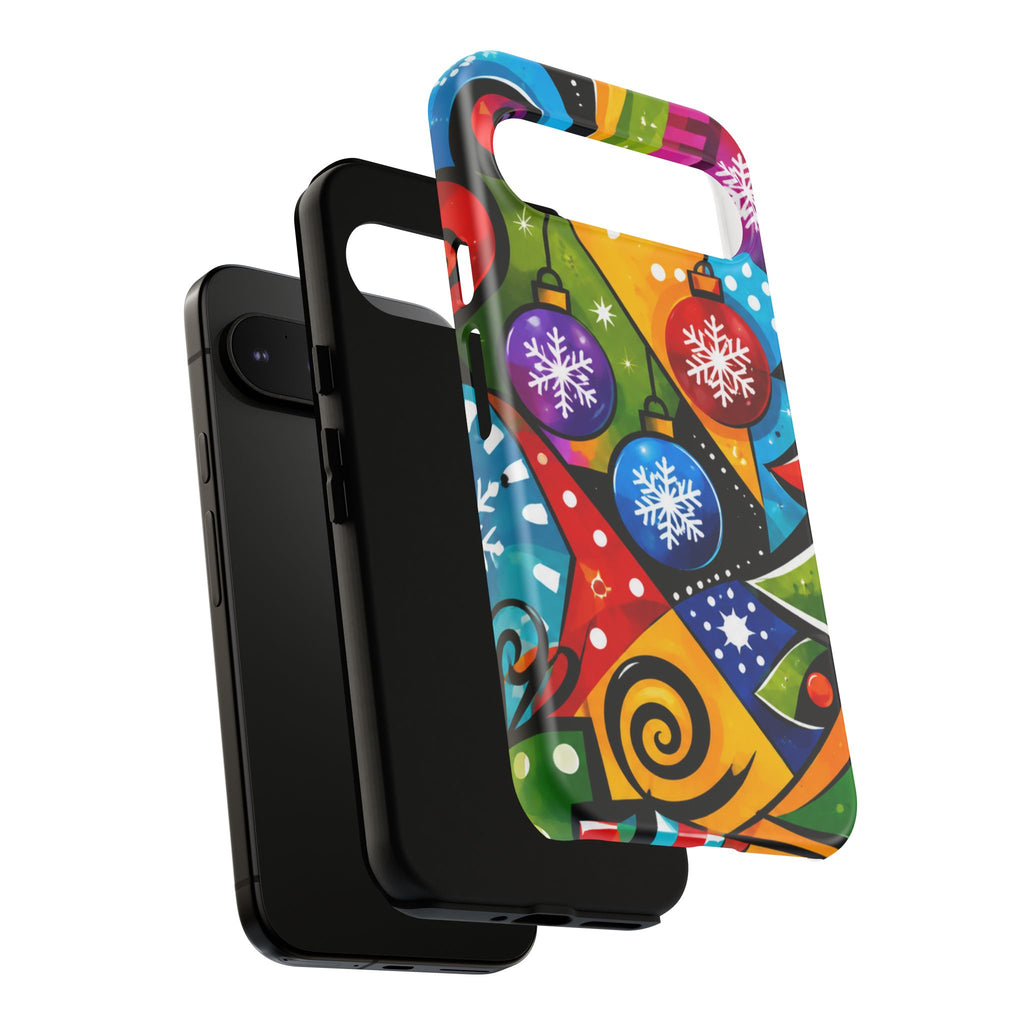 Holiday Ornament Phone Case — Colorful Festive Christmas Design
