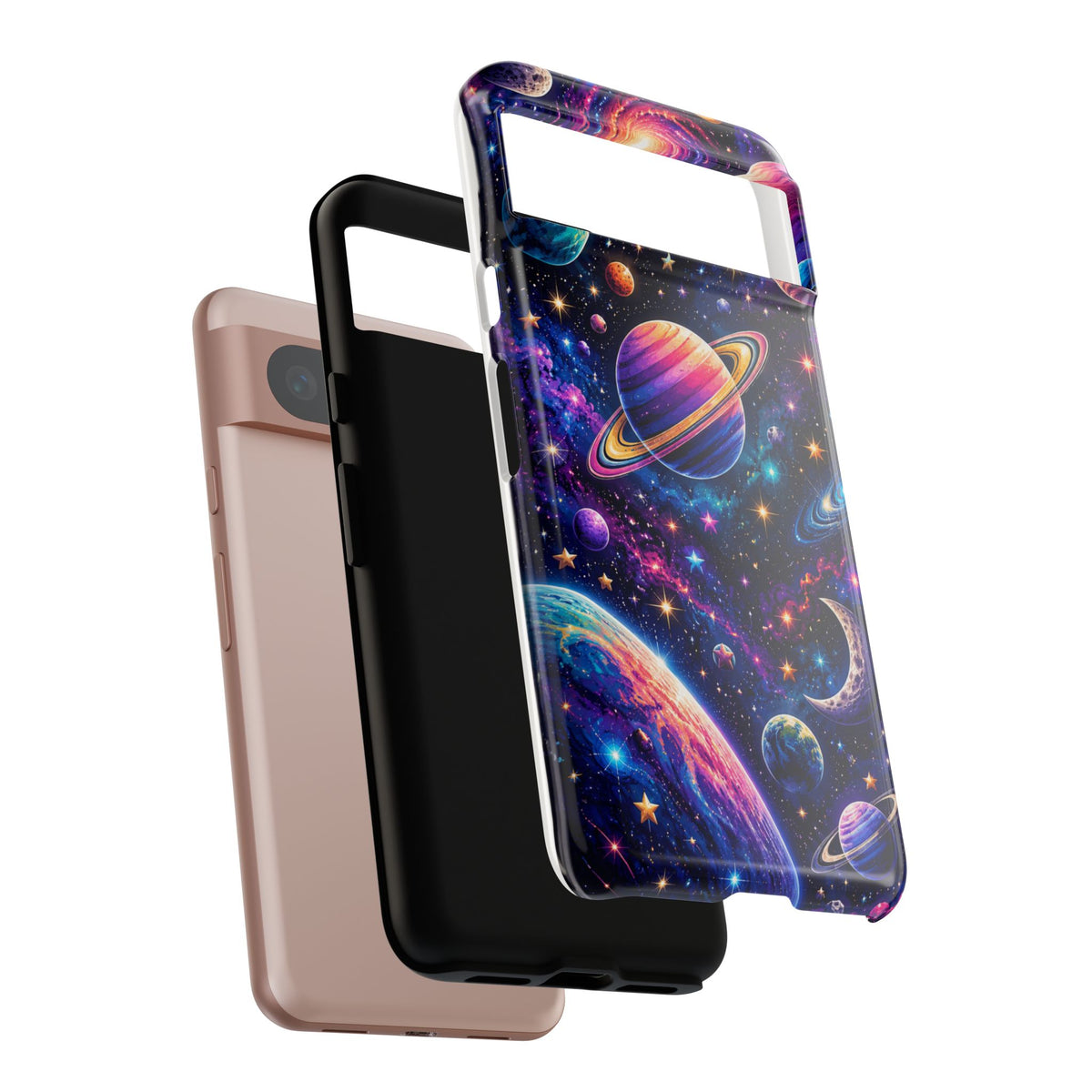 Colorful Galaxy Planets phone case | Tough Case