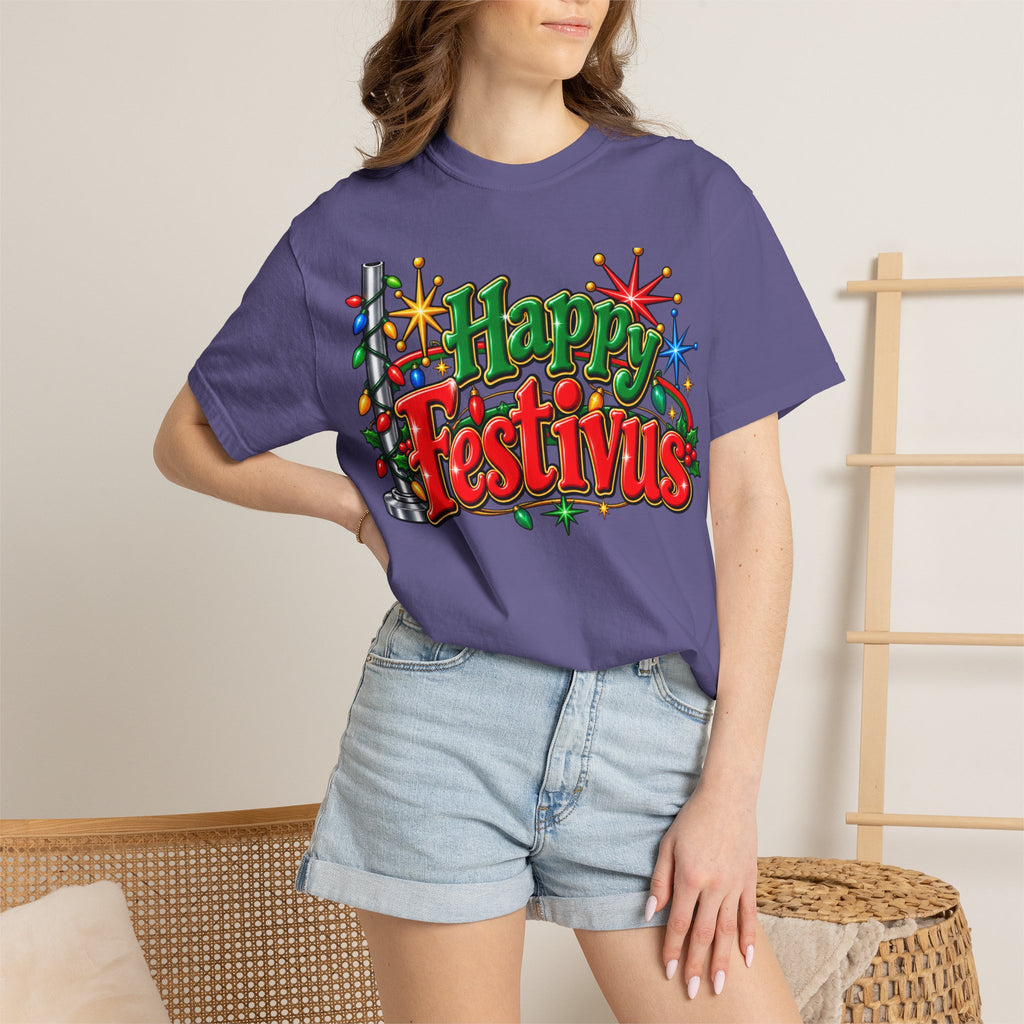 Festivus T-Shirt — "Happy Festivus" Holiday Graphic Tee