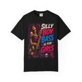Silly Boy Bass Is For Girls T-shirt | Female Rock Bassist Graphic
