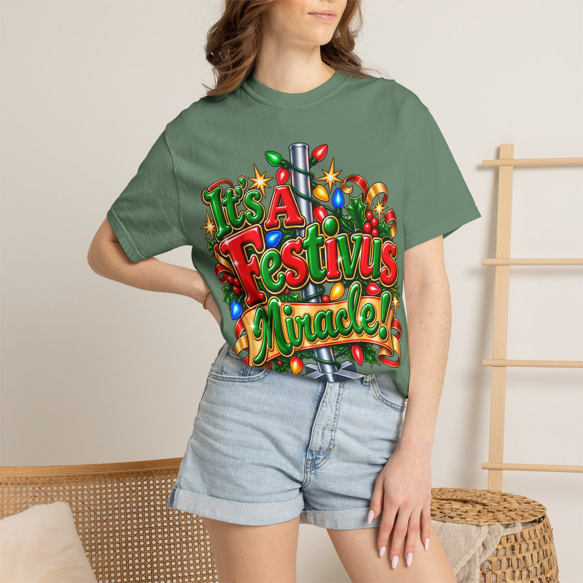 Festivus Miracle T-Shirt — Holiday Comedy Graphic Tee