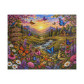 Sunset Butterfly Meadow Puzzle | 520-1014 Piece Jigsaw