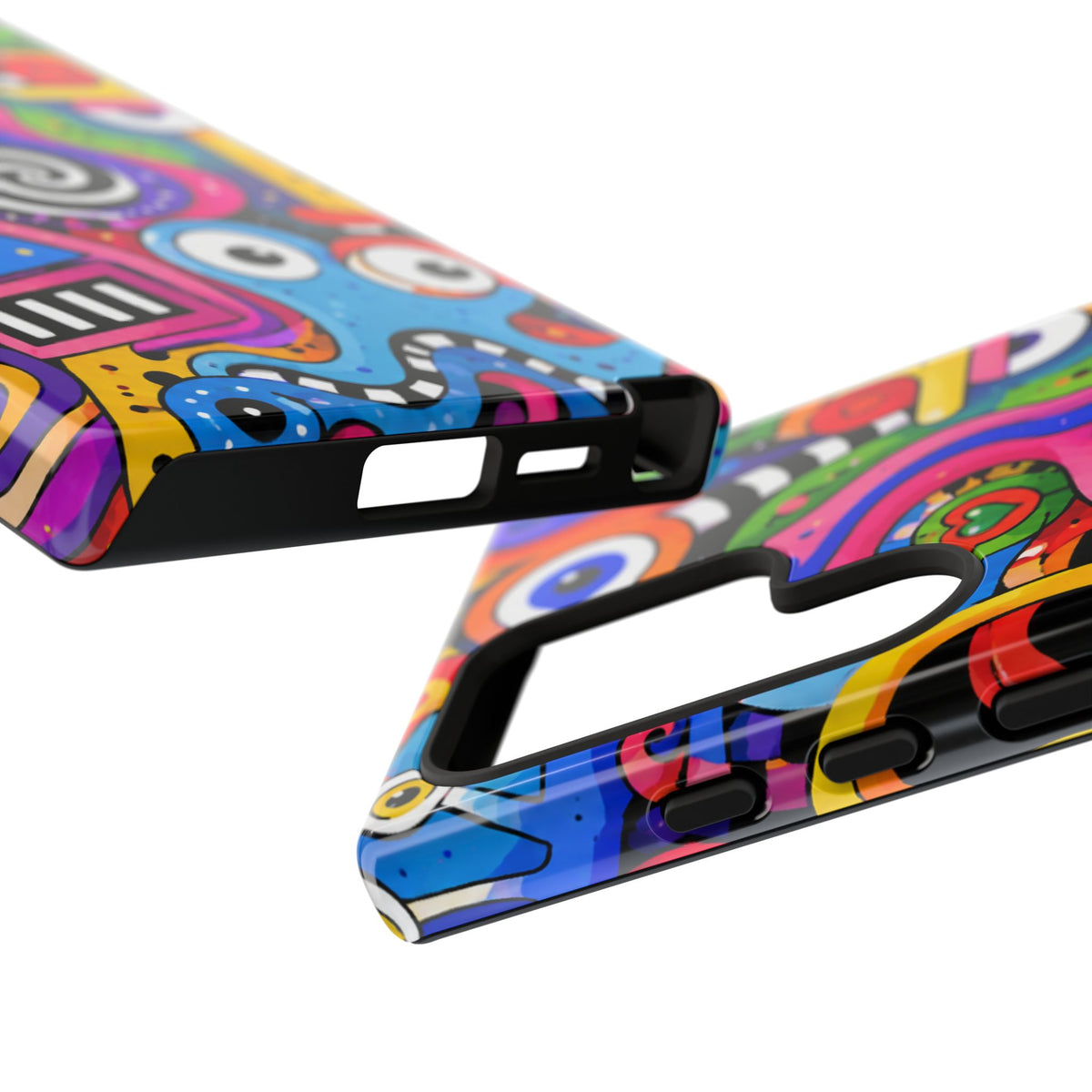 Colorful Abstract Doodle Tough Phone Case