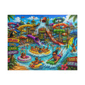 Waterpark Adventure Puzzle 520-piece | Colorful Summer Scene