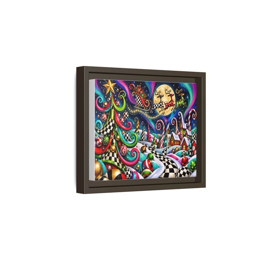 Whimsical Christmas Night Canvas