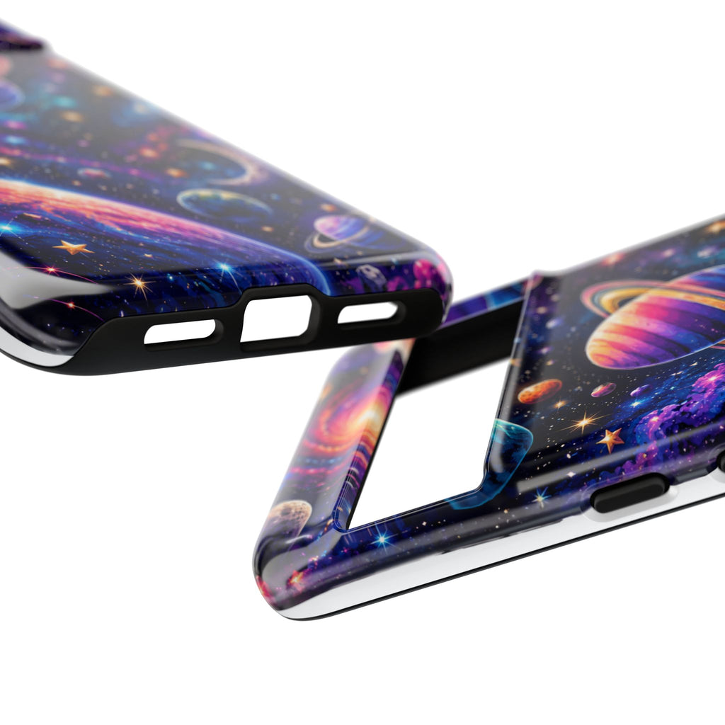 Colorful Galaxy Planets phone case | Tough Case