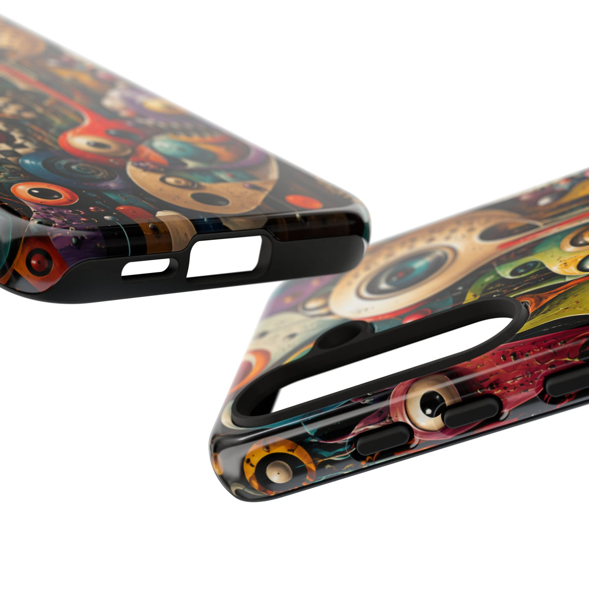 Surreal Monster Art Phone Case — Colorful Abstract Creature Design