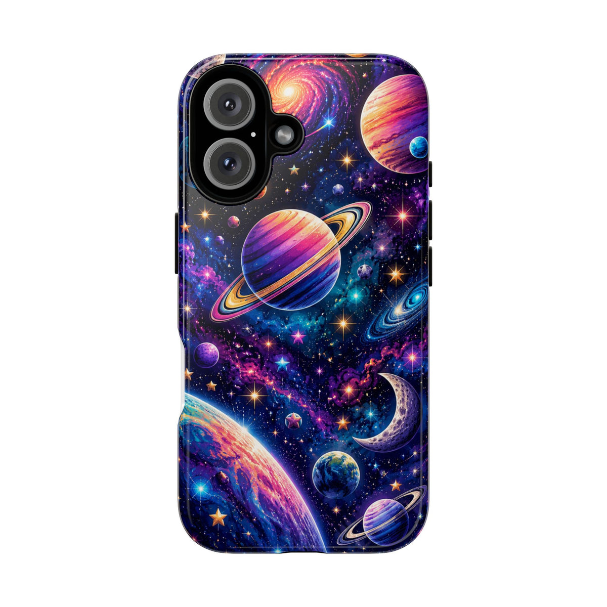 Colorful Galaxy Planets phone case | Tough Case